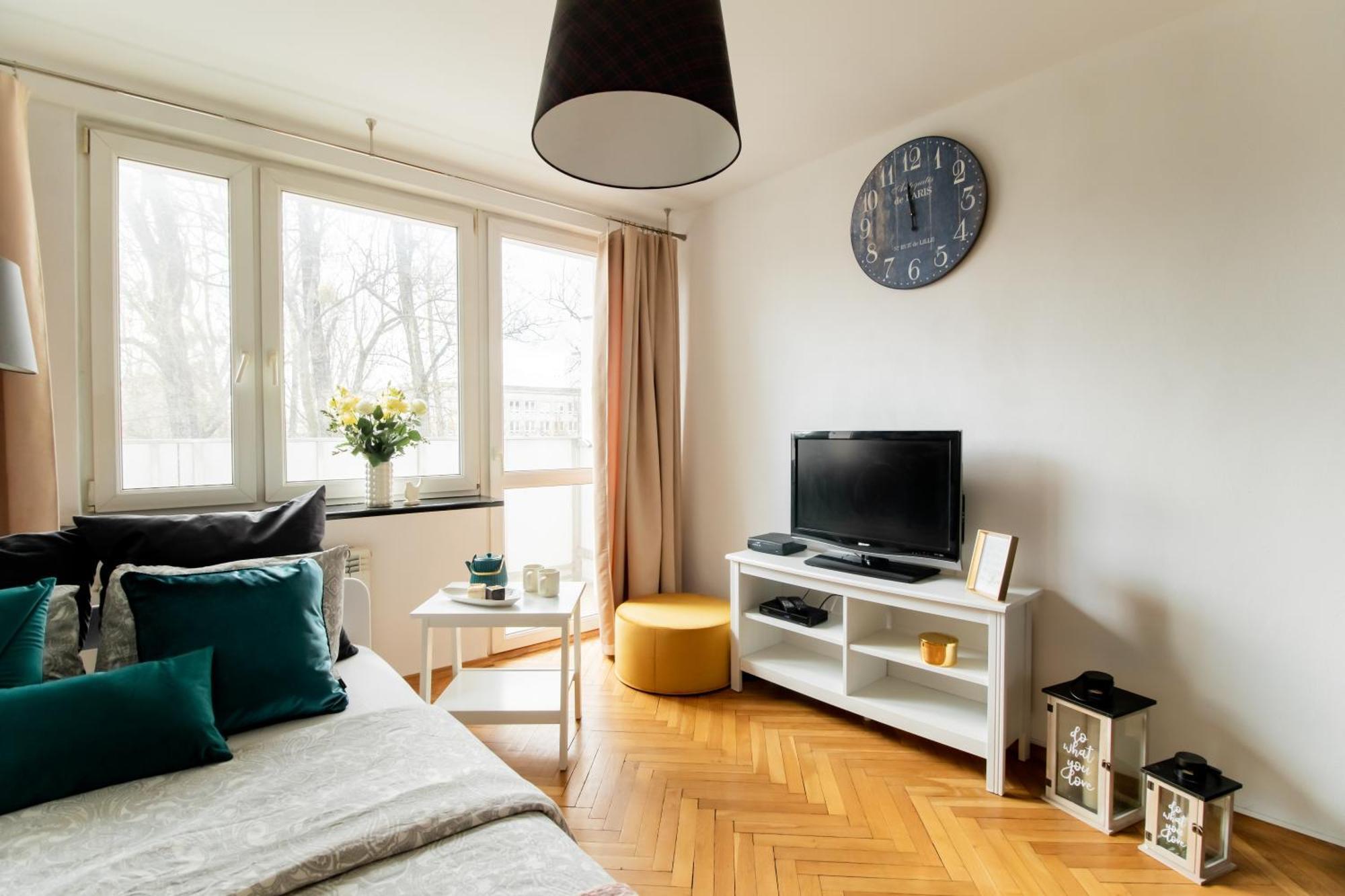 Piotrapartments - Bruna Green City Apartment Warschau Exterior foto