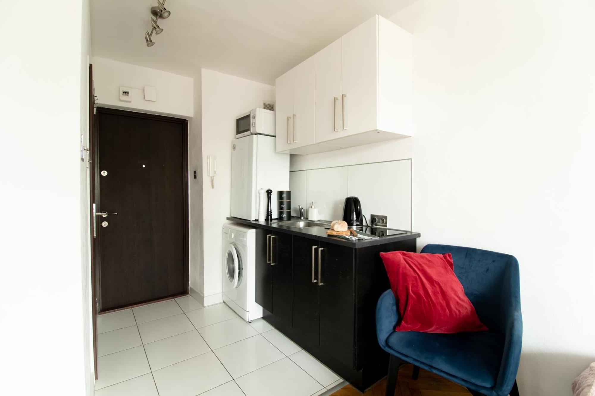 Piotrapartments - Bruna Green City Apartment Warschau Exterior foto